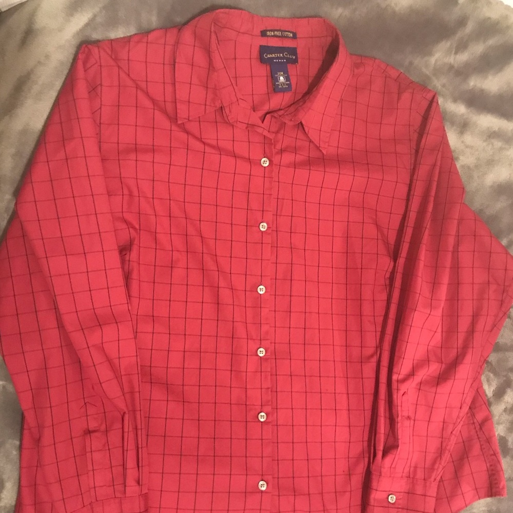 Charter Club button up shirt